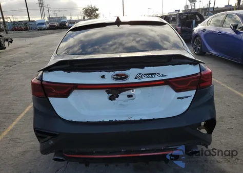 2021 Kia Forte Gt z USA, uszkodzony, nr VIN 3KPF44AC6ME274332